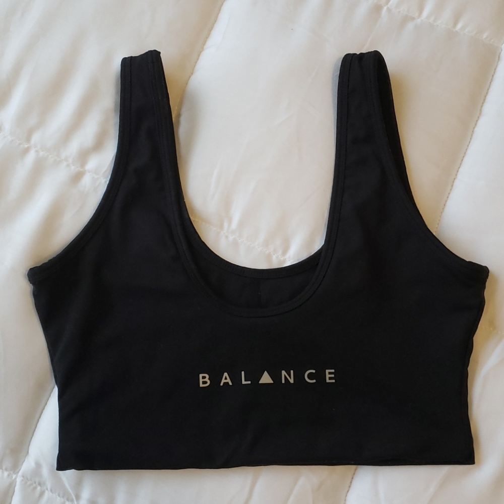 Balance Athletica Black Sports Bra